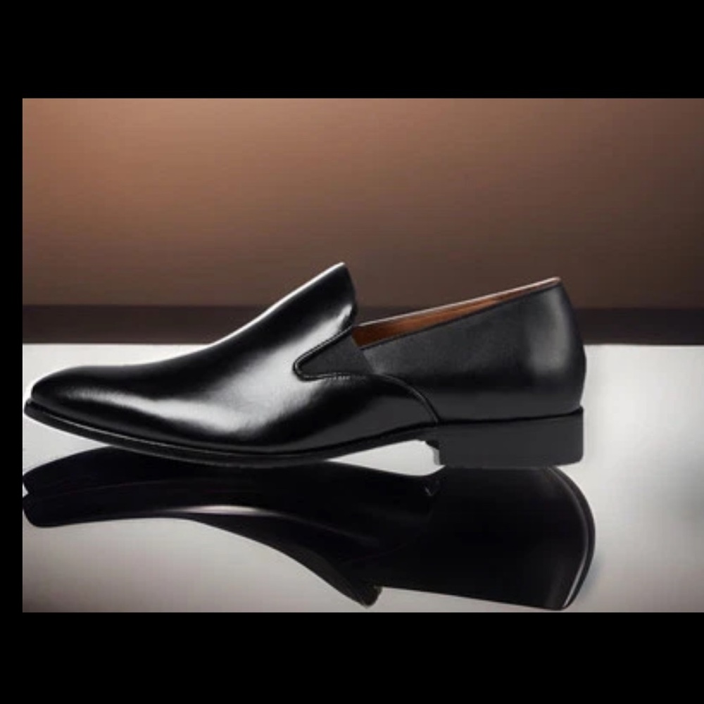 Massimo Matteo Slip-on Loafers Classic Loafer Leather & Padded Leather Insole 9M